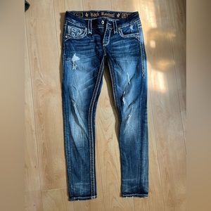 Size 26 Rock Revival Skinny Jeans